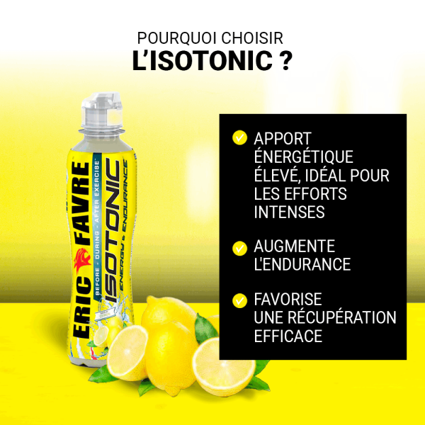 Boisson Isotonique Citron