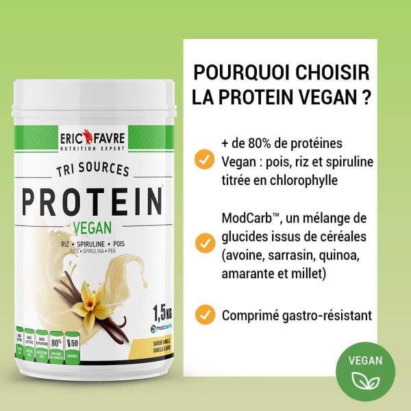 Proteine Vegan Vanille