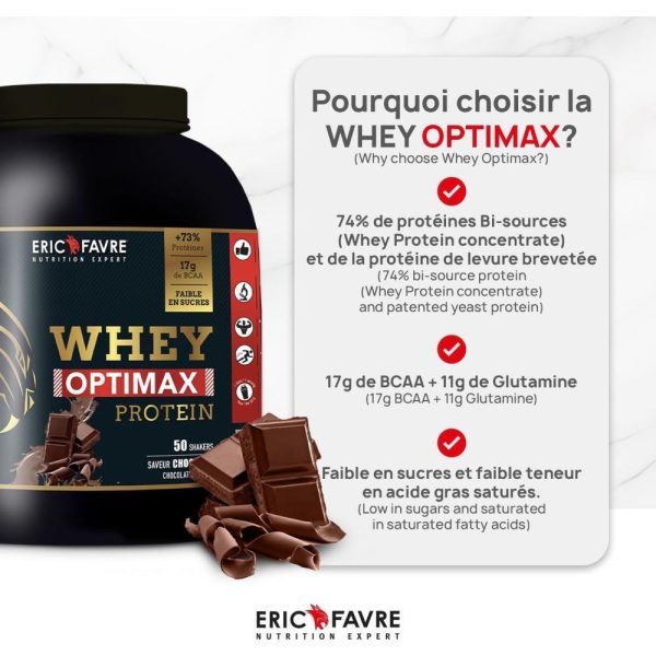 Whey Optimax Vanille 1,5kg