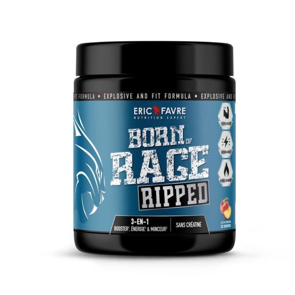 Born Of Rage Ripped - Preworkout Minceur 